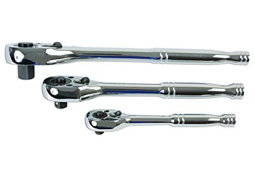 Image of Laser 6421 Standard Ratchet Set 1/4"D, 3/8"D, 1/2"D 3pc