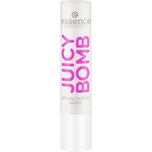 Image of Essence Cosmetics JUICY BOMB glossy butter balm, natural, shiny, dewy (2,5g)