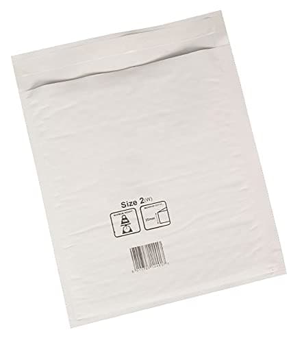 Image of Jiffy Mailmiser Protective Envelopes Bubble-lined No.1 White 170x245mm Ref JMM-WH-1 [Pack of 100]