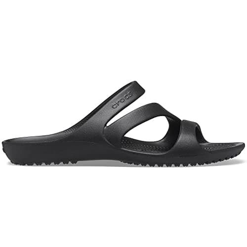 Image of Crocs Women's Kadee Ii Sandal Sandal, Black, 4 UK