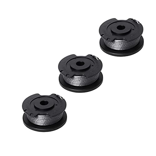 Image of F016800569 Strimmer Spool Line Compatible with Bosch EasyGrasscut 23, EASYGRASSCUT 26, 18, 18-230, 18-260, 18-26 Grass Trimmer By Poweka(Pack of 3)