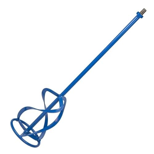 Image of Skimflex Mixing Paddle – Paddle Mixer, Mixing Paddle for Drill, M14 Mixer Paddle for Plaster, Mortar, Paint, Cement – Dual Helix, Powder-Coated, Anti-Rust, 135mm (5") Tool Attachment