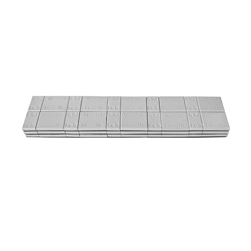 Image of ZERINT WW-15SG60 (5g + 10g) x 5 Stick-on Adhesive Wheel Weights 6 strips for Cars, Trucks, SUVs, Motorbikes