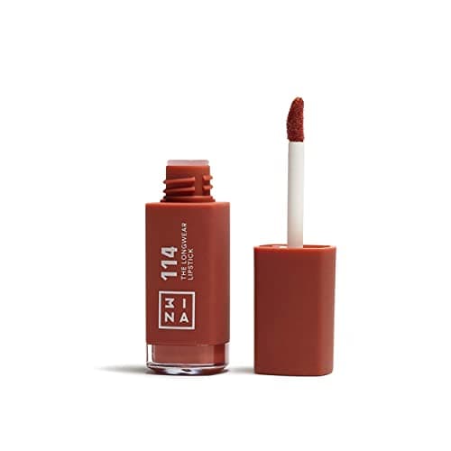 Image of 3INA MAKEUP - The Longwear Lipstick 114 - Light brown Long Lasting Lipstick - Matte Liquid Lipstick with Hyaluronic Acid