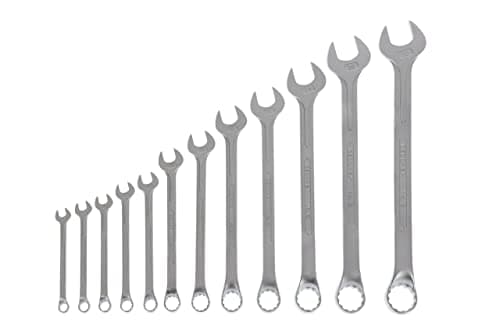 Image of GEDORE 12-pc. Combination spanner set, AF 10-32 mm, Offset, Bi-hex, UD profile, Spanner set, 1 B-012