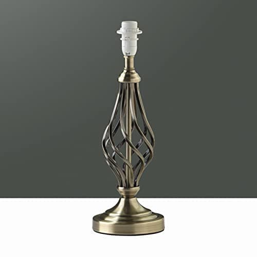 Image of Lighting Supermarket Queenswood Classic Table Lamp Base Only - Antique Brass