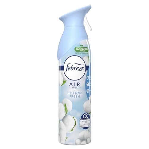 Image of FEBREZE Air Effects Air Freshener Spray Cotton Fresh 300 ml (Pack of 6)