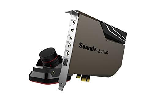 Image of Creative Sound Blaster AE-7 - High Resolution PCI-e DAC/Amplifier Sound Card with Xamp Discreet Headphone Bi-Amplifier and Grey/Black Audio Control Module