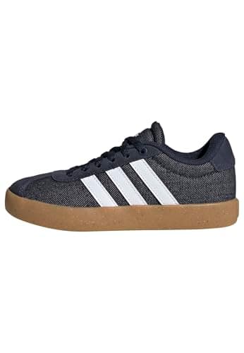 Image of adidas Unisex Kids VL Court 3.0 Shoes Kids, Legend Ink/Cloud White/Gum, 10 UK Child