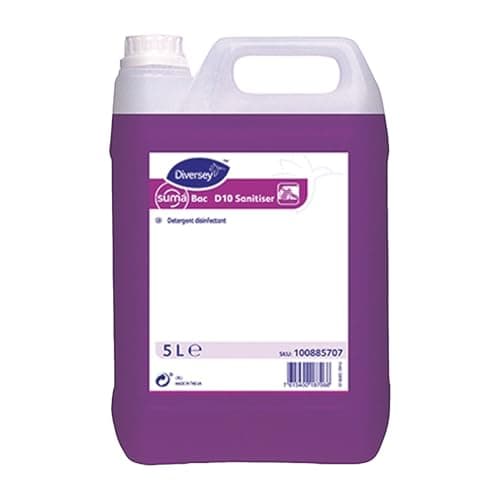 Image of Bac D10 Cleaner & Sanitiser Concentrate - 5 Litre