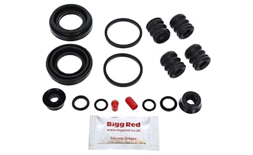 Image of Bigg Red - Brake Caliper Repair seal Kit - Compatible with, Proton, Rear Left & Right