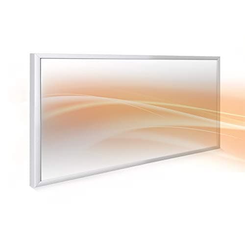 Image of Mirrorstone SunHeat - 700W - Far Infrared Electric Panel Heater - Wall Mounted - Slim Panel Electric Heater [Energy Class A++]