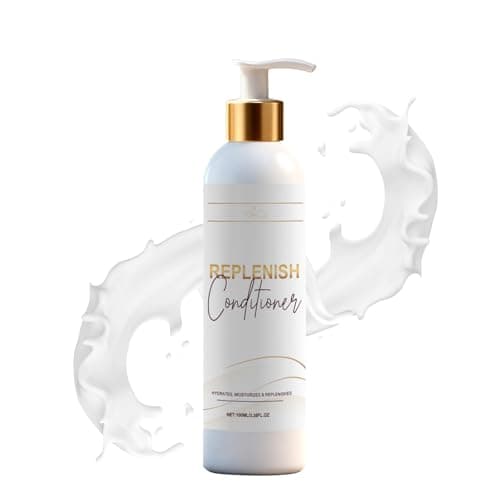 Image of Replenish Hair Conditioner for Dry & Damaged Hair - Deep Moisturising & Repairing Conditioner for Smooth, Soft & Shiny Hair - Nourishing Daily Conditioner for All Hair Types