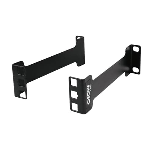 Image of Tecmojo 1U Server Rack Depth Extender - 6inch / 15.15cm - TAA Compliant - Recessed Rack Adapter - Rack Mount Adapter Kit - Network Rack Extender