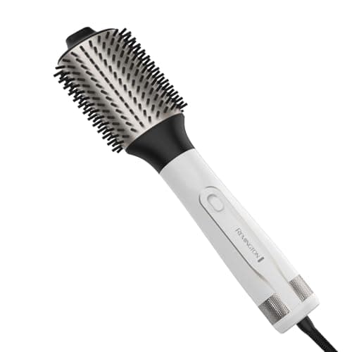 Image of Remington Hydraluxe Volumising Air Styler (Moisture Lock Ceramic Coating to Balance Moisture, Hydracare Temperature Setting for Healthier Styling, 3 Heat & 2 Speed Settings, Swivel Cord, 1200W) AS8901