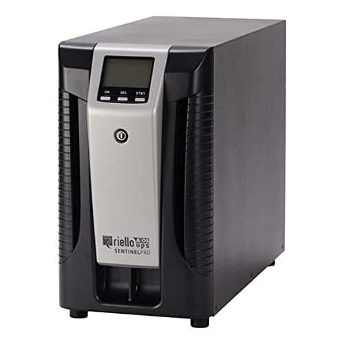 Image of Riello Sentinel Pro 2200 2200 VA 8 AC Outlet (S) Black Mini Tower Uninterruptible Power Supply (UPS) – Power supply (UPS) (2200 VA, 1760 W, 220 V, 240 V, 220 V, 240 V)