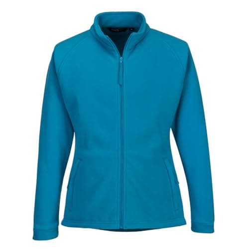 Image of Portwest Ladies Aran Fleece Aqua XL