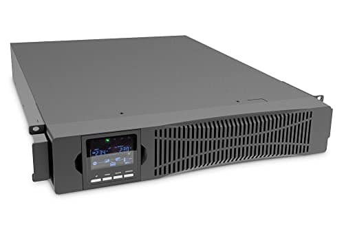 Image of DIGITUS Uninterruptible power supply - OnLine UPS system - 3 kVA 3 kW - 8x C13 sockets, 1x C19 - UPS software - RS232, RJ45 and USB connections - 19 inch 2 U