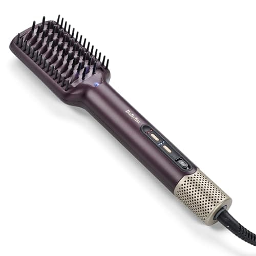 Image of BaByliss Air Power Smooth - New 2025, Wet to Dry Smoothing and Straightening, Hair Dryer Brush with Anti-Frizz Ionic Technology, AS6400U