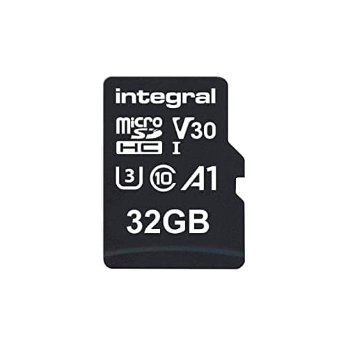 Image of Integral 32GB microSD Card Premium High Speed 4K Video Memory Card - up to 100MB/s Read and 30MB/s Write, UHS-I, U3, Class 10, A1 App Performance - for smartphones, tablets, drones, game consoles