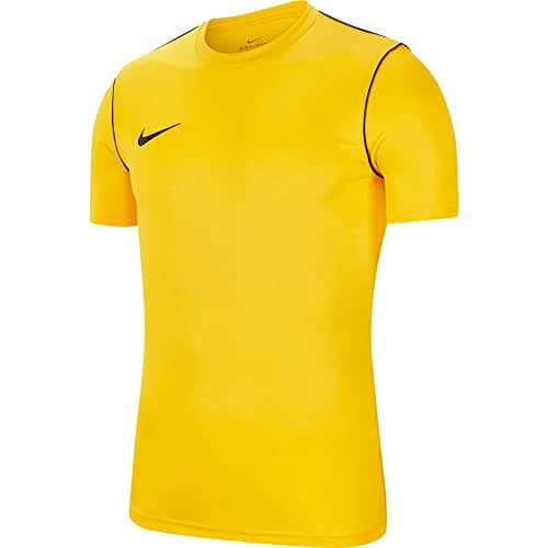 Image of NIKE Mens Dri-fit Sweatshirt, Tour Yellow/Black/Black, XL EU
