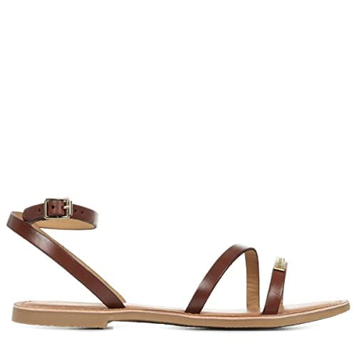 Image of LES TROPEZIENNES PAR M. BELARBI Women's HANAK Sandal, Tan, 6 UK