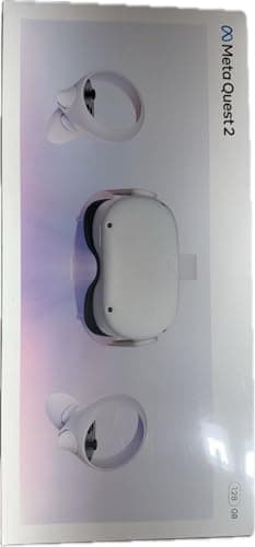 Image of Oculus Quest 2 VR Headset 128GB Holiday Set - Advanced All-in-One Virtual Reality Headset Cover Set, White