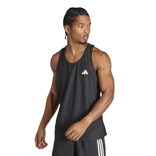 Image of adidas Men's Own The Run Tank Top, Black, S