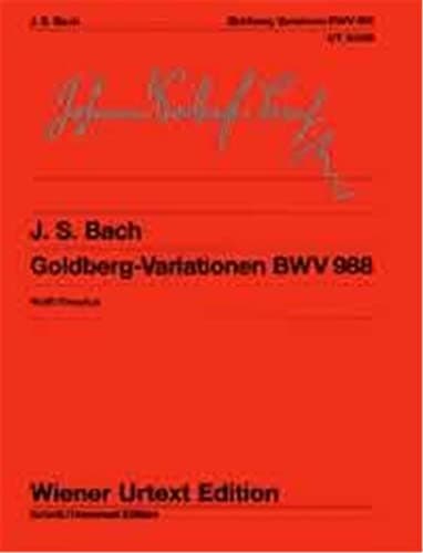 Image of Johann Sebastian Bach: Goldberg Variations BWV 988: Piano: Instrumental Album