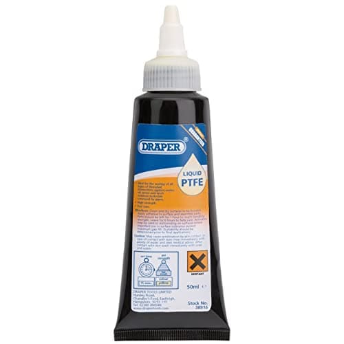 Image of Draper 50 ml Liquid Sealant | Gasket Sealer | Pipe Leak PTFE | Plumbing Tool | Waterproof Sealer | Metal Joints Rapid Cure | 38916