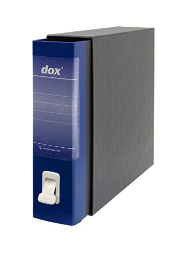 Image of Esselte Dox 1 Class Box Lever Arch File, A4. Blue, Pack of 6