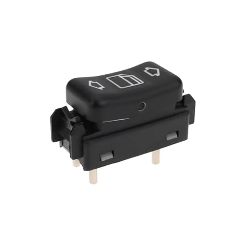 Image of ECSiNG 5Pin Window Regulator Buttons Switch A1248208910 A1248209010 Compatible with Mercedes-Benz E-Class W124 Convertible
