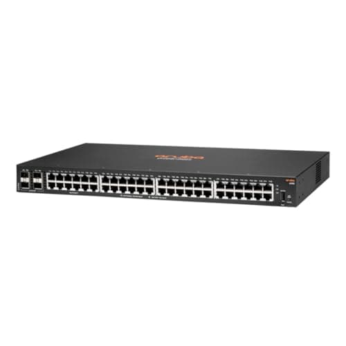 Image of Hewlett Packard Enterprise Aruba 6100 48G 4SFP+ Managed L3 Gigabit Ethernet (10/100/1000) 1U Black