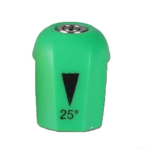 Image of LUCKCDUO Spray Nozzle for High Pressure Washer, 4-Piece Color-Coded Stainless Steel Set with 0°/15°/25°/40° Fan Patterns, Rust-Resistant Quick-Connect Fitting for Outdoor Cleaning(Green)