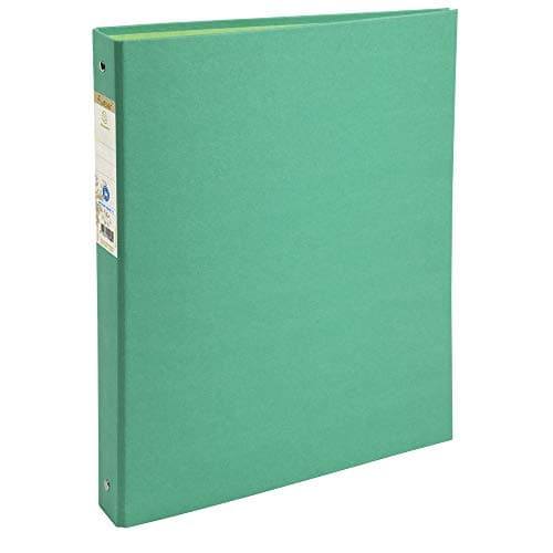 Image of Exacompta - ref. 51983E - 1 Forever rigid binder - 4 round rings, diameter 30 mm - Spine 40 mm - External dimensions: 32 x 26 cm - A4 file format - Colour: dark green