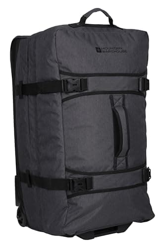 Image of Mountain Warehouse Wander Wheelie Bag 100L - RFID, Grab Handle, Daypack - All Season Camping, Hiking, Outdoors & Trekking Charcoal One Size