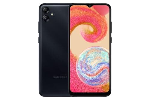 Image of Samsung Galaxy A04e 4G Dual-SIM Smartphone Unlocked 32GB 3GB Black,