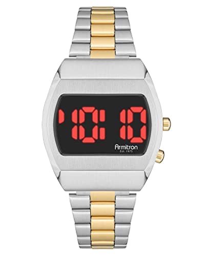 Image of Armitron Sport Retro Digital Chronograph Bracelet Watch,Two-Tone