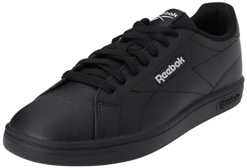 Image of Reebok Unisex Adult Court Clean Black/Black/PUGRY3 9