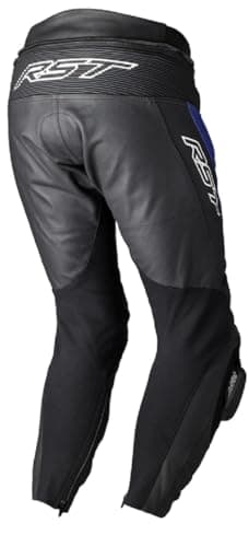 Image of RST TRACTECH EVO 5 LEATHER TROUSERS BLUE/BLACK/WHITE XL (3464)