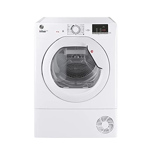 Image of Hoover HLEC10DE H-Dry 300, 10kg, Condenser Tumble Dryer, Aquavision, White, Sensor Dry, NFC