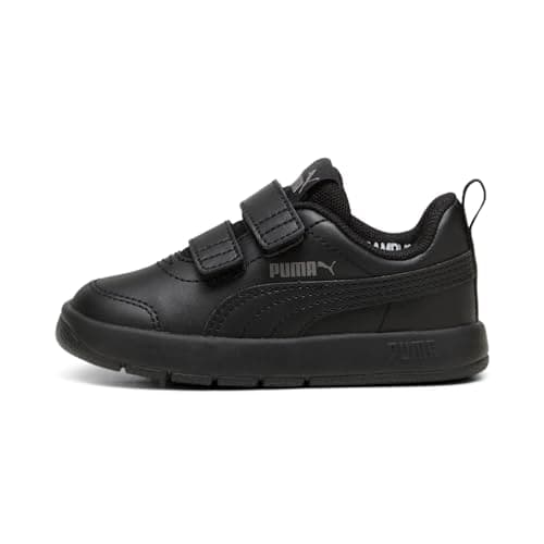 Image of Puma Unisex Kids COURTFLEX V3 V INF Sneaker, Black Black-CAST Iron, 8 UK Child