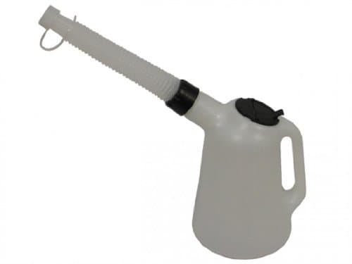 Image of Lumatic Polythene Oil Measure Jug With Spout 5 Litre LUMMF50SA