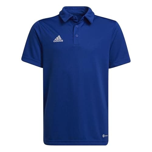 Image of adidas Unisex Kids Entrada 22 Polo Shirt, Royal Blue, 9-10 Years