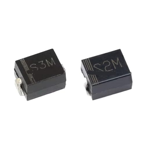 Image of 100PCS S2M S3M SMB DO-214AC DO-214AA 2A 3A 1000V SMD Diode RECTIFIER RL207 1N5408(S3M SMB)