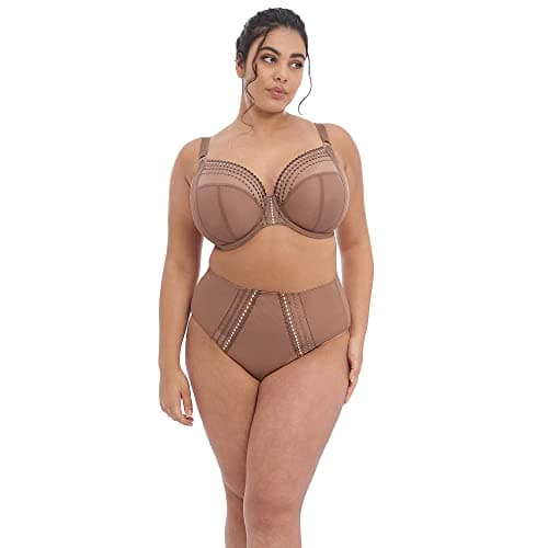 Image of Elomi Women's Matilda Full Coverage Brief, Clove, 4XL Plus