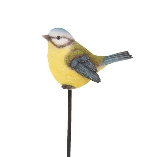 Image of Vivid Arts Plant Pals - Blue Tit Plant Pal Home or Garden Decoration (PLP-103)
