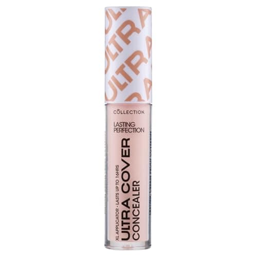 Image of Collection Cosmetics Lasting Perfection Ultra Cover Concealer, Up to 16hr Wear, XL Applicator, Rose Porcelain, 5.5ml