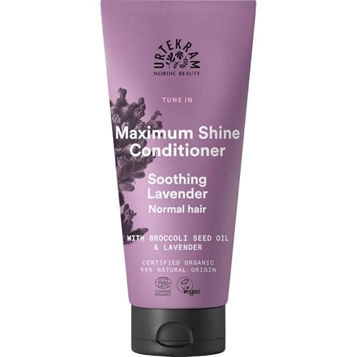 Image of Urtekram Conditioner - Soothing Lavender - Normal Hair - Vegan, Organic, Maximum Shine, Natural Origin, 180 ml