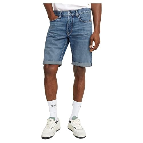 Image of G-Star Men's Mosa Shorts, Blue (faded cascade D24430-C052-C606), 34